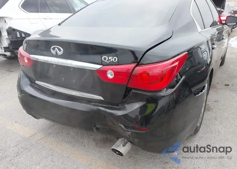 2015 Infiniti Q50 Premium from USA, damaged, VIN JN1BV7AP2FM352970